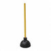 Plunger Force Cup Prfsnl Style Black 6 