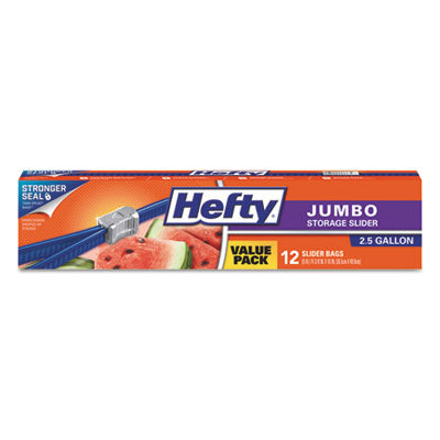 BAG,HEFTY,2.5GAL,9/12,CLR