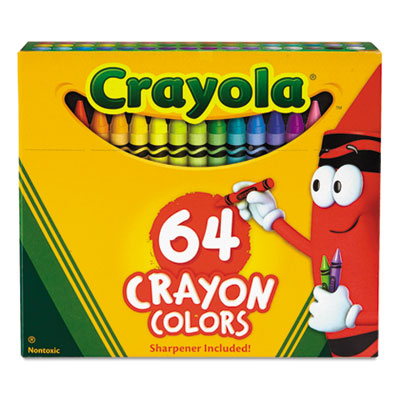 CRAYON,CLSC CLR,64ST,AST