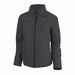 Heated Jacket Women Zipper Gray XL 12V