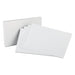 CARD,INDEX,PLAIN,5X8,WHT