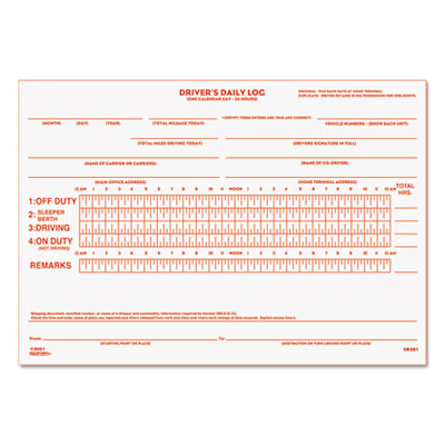 BOOK,DRIVER LOG,DUP,31/ST