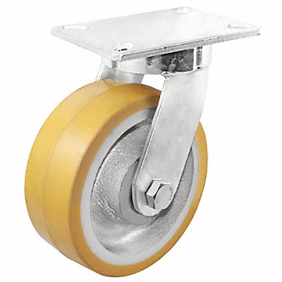 Kingpinless Plate Caster Swivel 2000 lb.