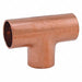 Tee Copper 1/2 611 JW#11532
