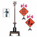 Barrier Mount Sign Stand Steel