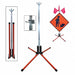 Sign Stand Steel 84 in Maximum Mast H