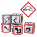Pictogram Label Corrosive PK500