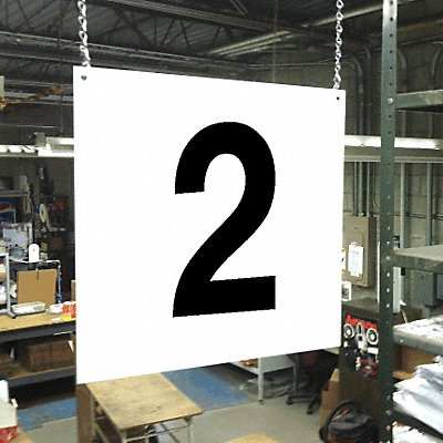 Hanging Aisle Sign Legend 2