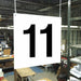 Hanging Aisle Sign Legend 11