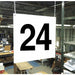 Hanging Aisle Sign Legend 24