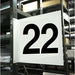 Projecting Aisle Sign 12in x 12in Vinyl