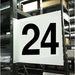 Projecting Aisle Sign 12in x 12in Vinyl