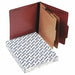 Letter File Folders Red PK10