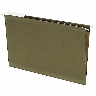 Hanging File Folder Std Green PK25