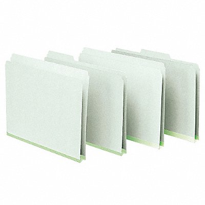 Letter File Folders Green PK25