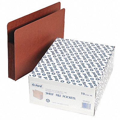 Expand File Folder Red Fiber PK10