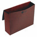 Expandable File Wallet 3 1/2 Red Fiber