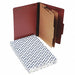 Legal File Folders Red PK10