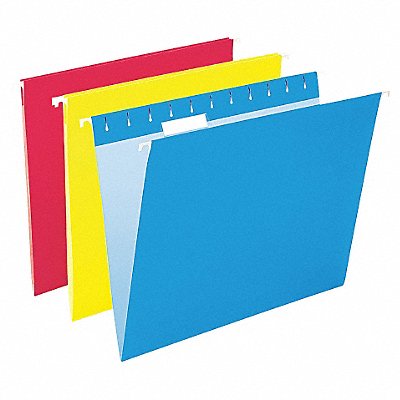 Hanging File Folders Assorted PK25