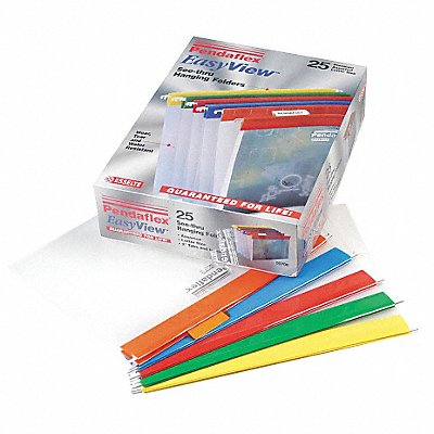 Hanging File Folders Assorted PK25