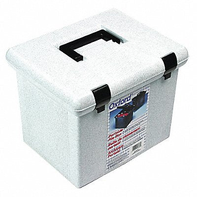 File Storage Box Granite Plastic