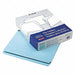 Letter File Folders Blue PK25