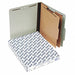 Letter File Folders Green PK10