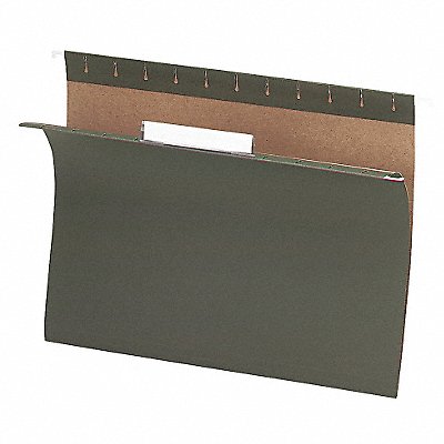 Hanging File Folder Std Green PK25