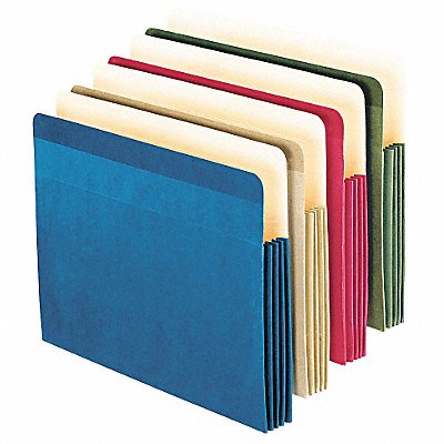 Expandable File Folder Assorted PK4