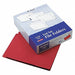 Letter File Folders Red PK50