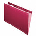 Hanging File Folders Burgundy PK25