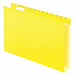 Box Hanging File Folders Yellow PK25