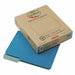 Letter File Folders Blue PK100