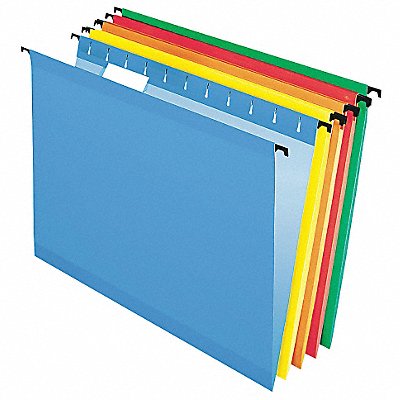 Hanging File Folders Assorted PK20