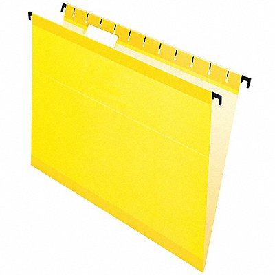 Hanging File Folders Yellow PK20