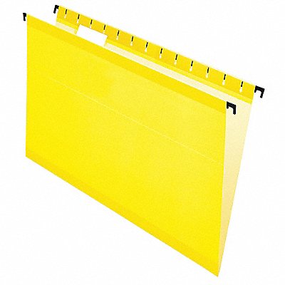 Hanging File Folders Yellow PK20