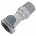 Coupler PP Gray Push In 3/4 