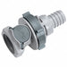 Coupler Polypropylene Gray Push In