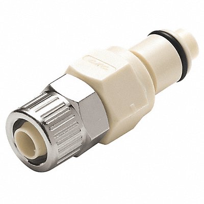 Coupler Polypropylene Natural Push In