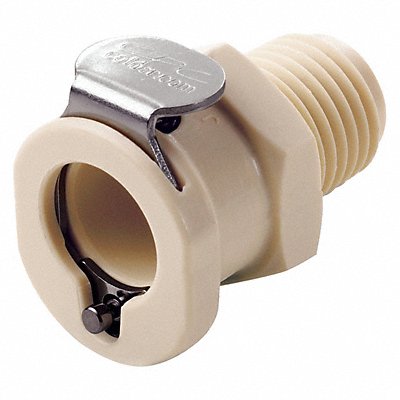 Coupler Polypropylene Natural Push In