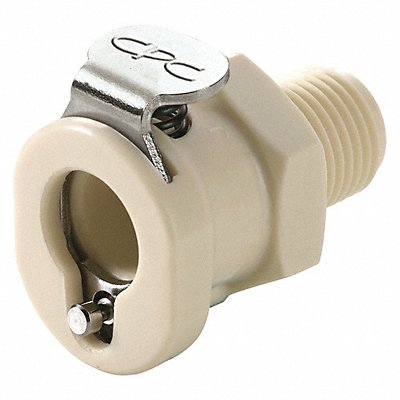 Coupler Polypropylene Natural Push In