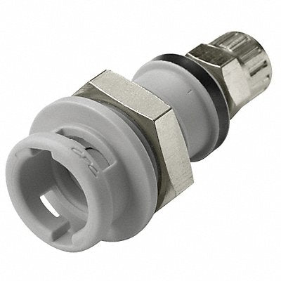 Coupler Polypropylene Gray Push In