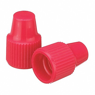 Cap 8 mm Dia Red PK1000