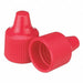 Cap 15 mm Dia Red PK1000