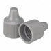 Cap 15 mm Dia Gray PK100