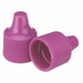 Cap 15 mm Dia Purple PK100