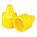 Cap 15 mm Dia Yellow PK100