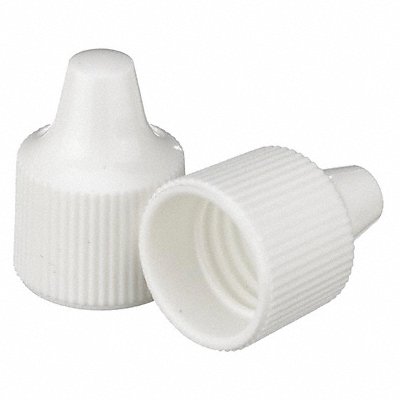 Cap 15 mm Dia White PK100