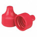 Cap 20 mm Dia Red PK100