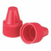 Cap 13 mm Dia Red PK100